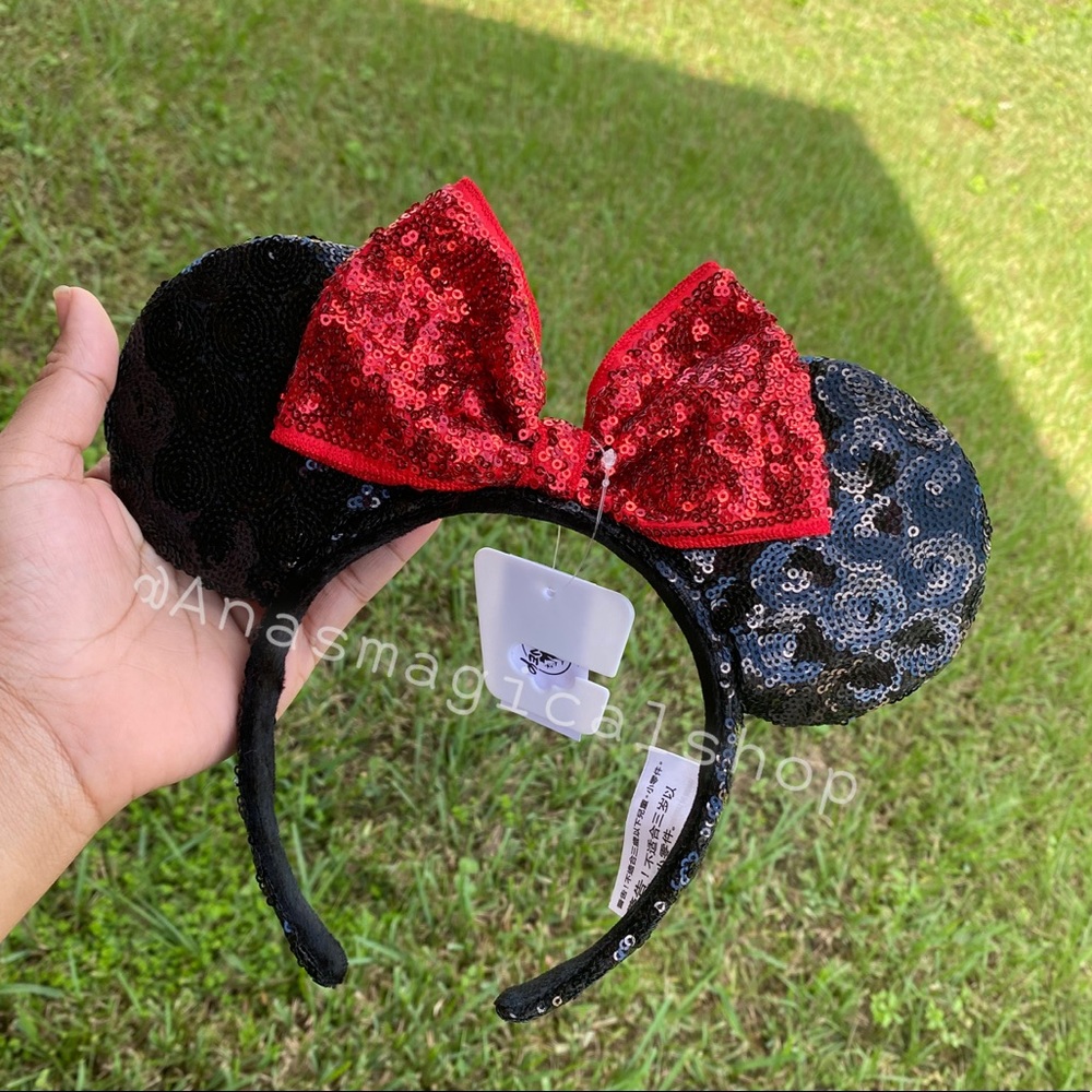 Disney Parks Sequin Minnie Ears - Picture 3 of 10